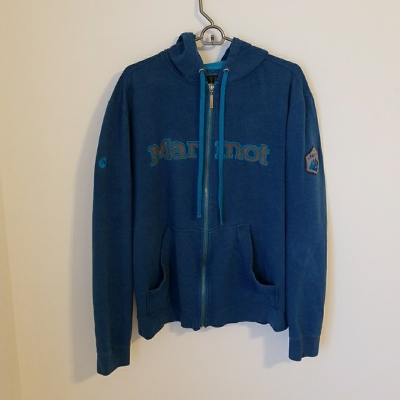 marmot zip up hoodie