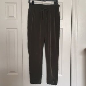 Olive green joggers