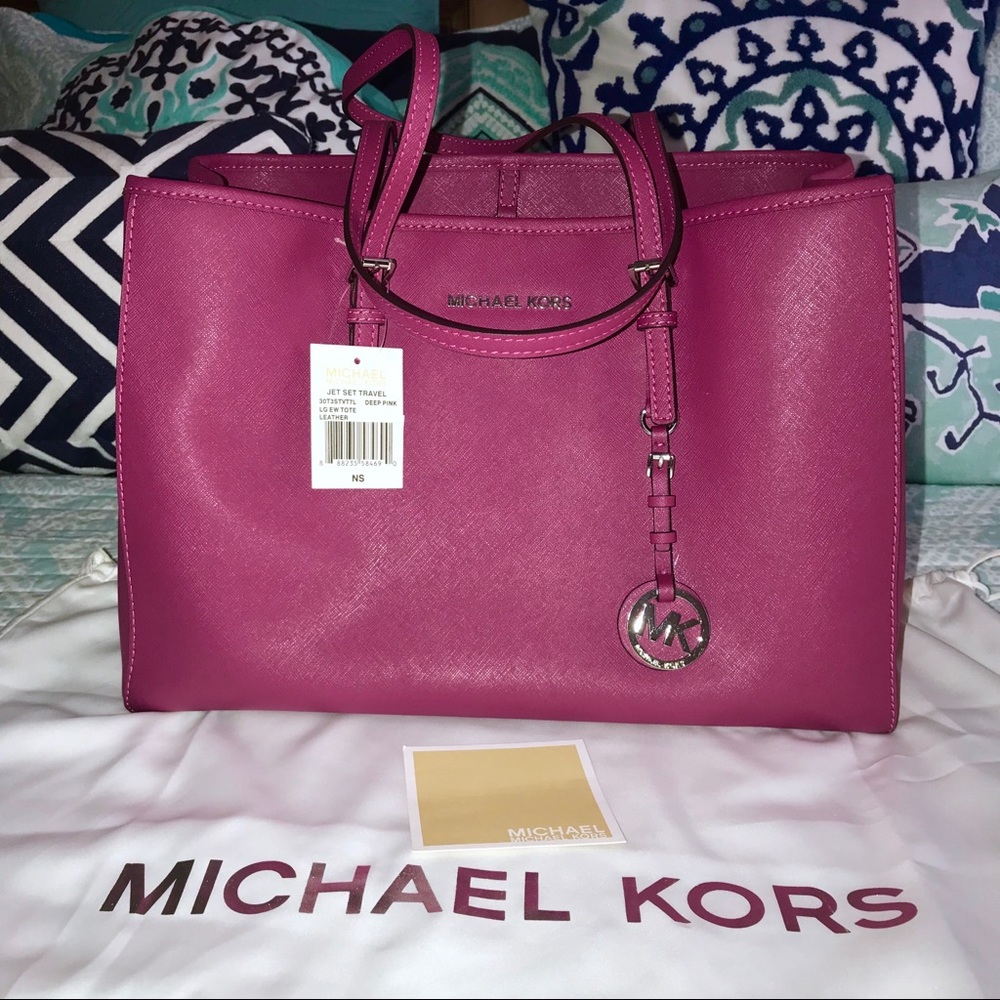 Michael Kors Jet Set Travel Large East West Tote