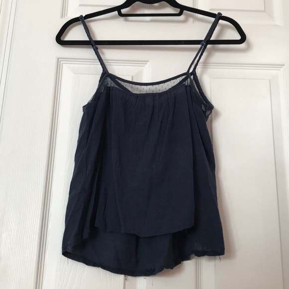 Navy blue blouse - Picture 2 of 3