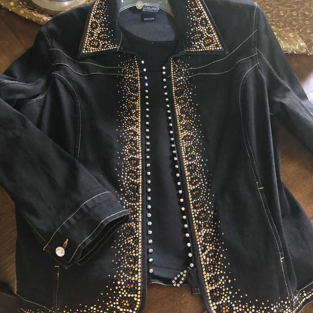 Christine Alexander denim jacket.Collectors. - Picture 1 of 5