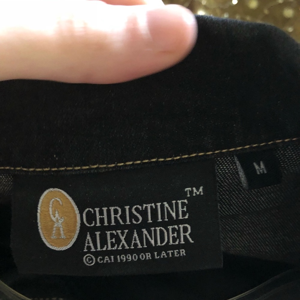 Christine Alexander denim jacket.Collectors. - Picture 2 of 5