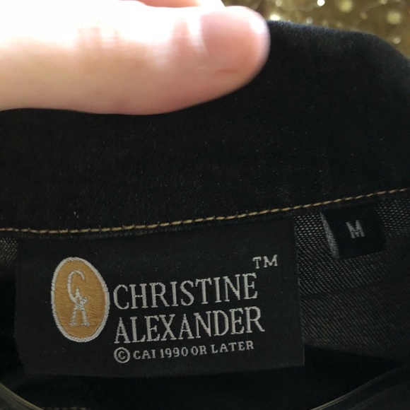 Christine Alexander denim jacket.Collectors. - Picture 2 of 5