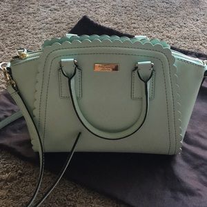 Kate Spade Mint Marguerite Scalloped Bag