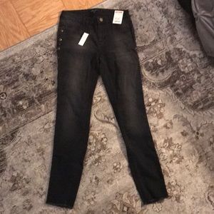 Black Studded Skinny Jeans