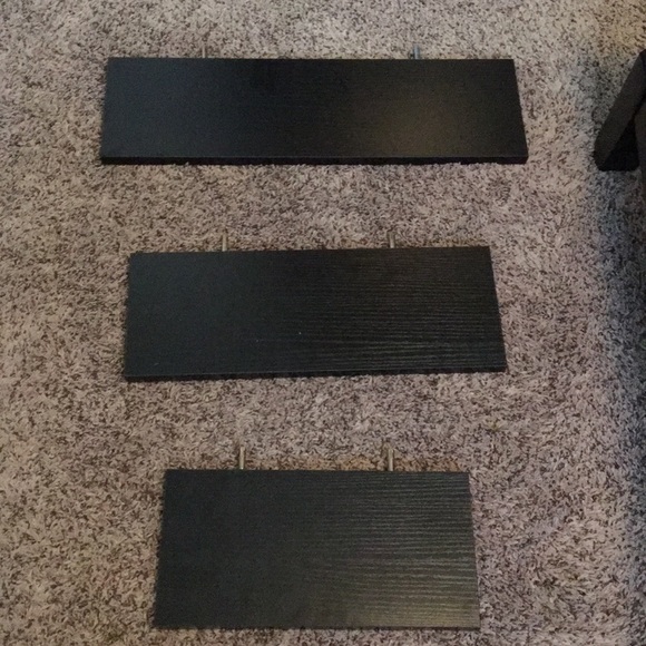 black shelves - Picture 1 of 4