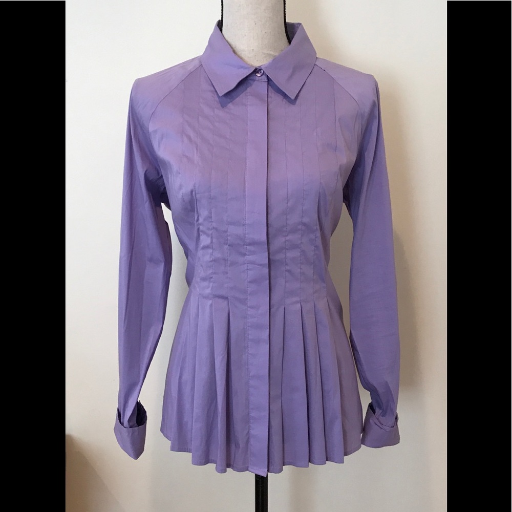 Gorgeous Motto pleated blouse