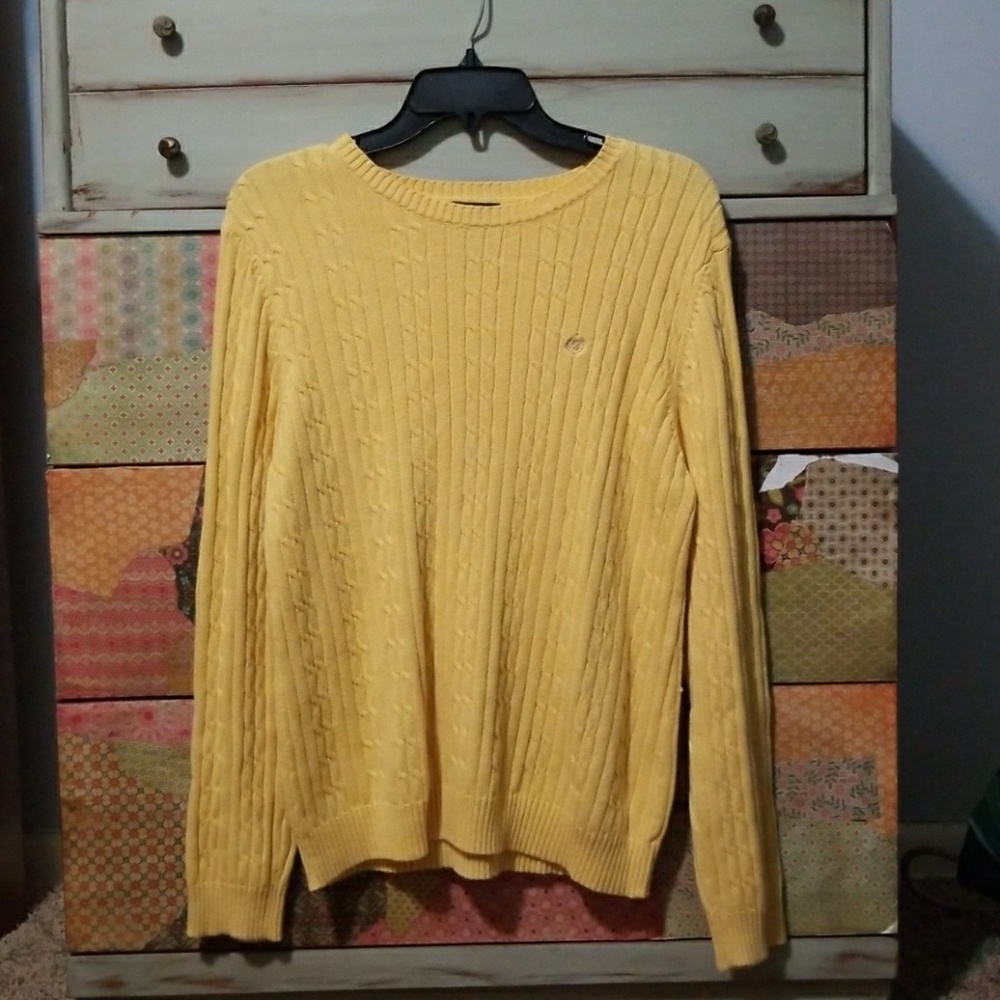 Yellow Izod Sweater