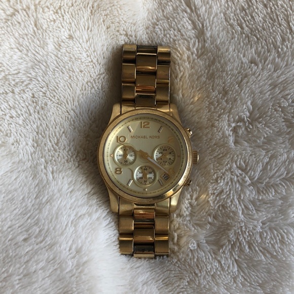Michael Kors Gold Watch main image 4