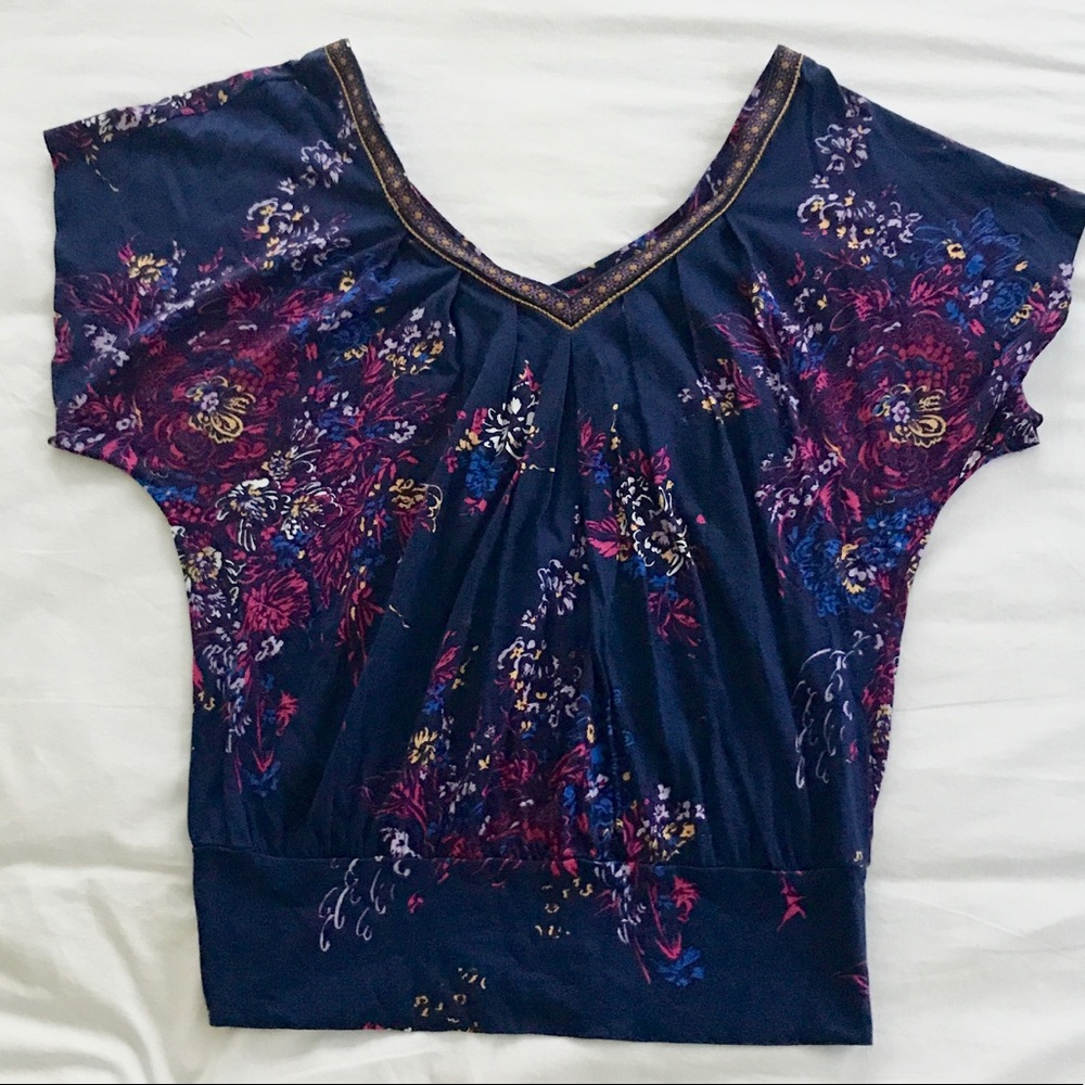 🆕 Anthropologie printed top