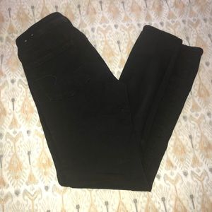 Black American eagle skinny jegging