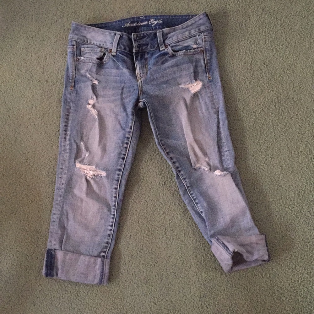 AE cropped jeans