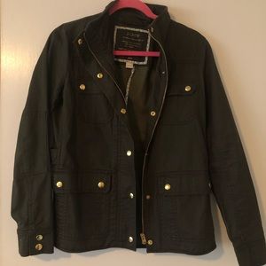 Army green jacket from J Crew, like new
