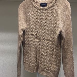 Cableknit sweater