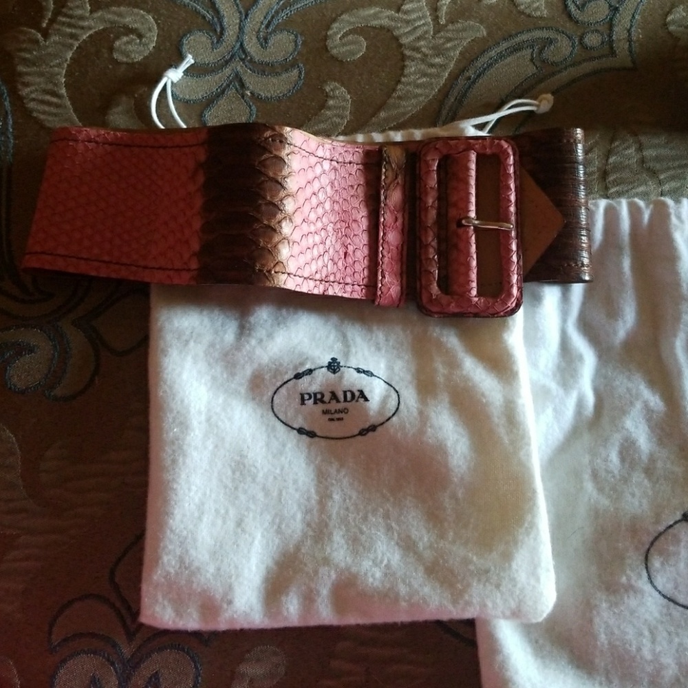 Prada belt (made in Italy)