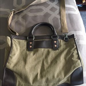 Bag. Multi tone browns. United Colors of Benetton