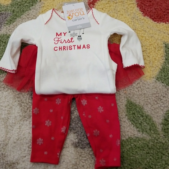 carters christmas baby girl