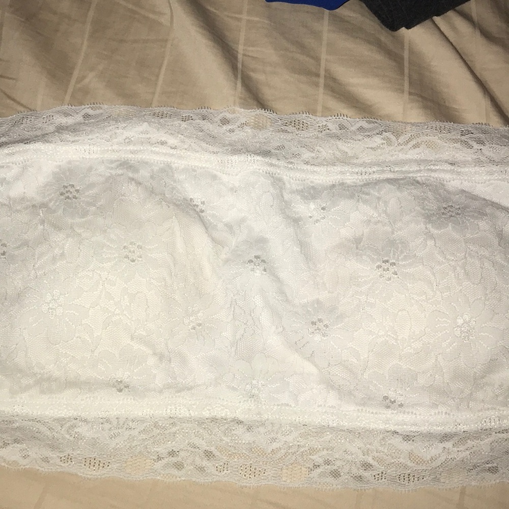 White lace Bandeau