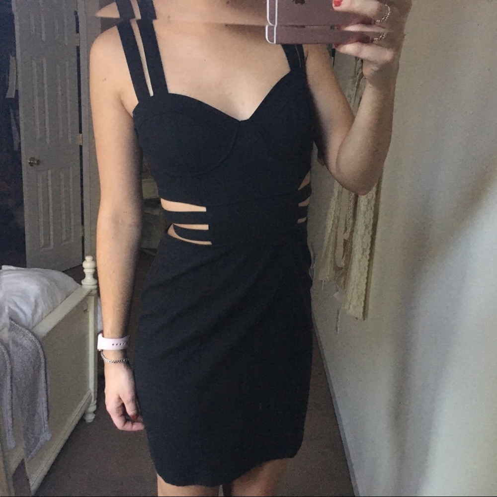 Top Shop Strappy Dress - Picture 3 of 4