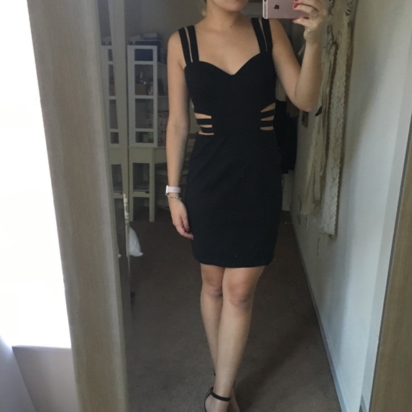 Top Shop Strappy Dress - Picture 2 of 4