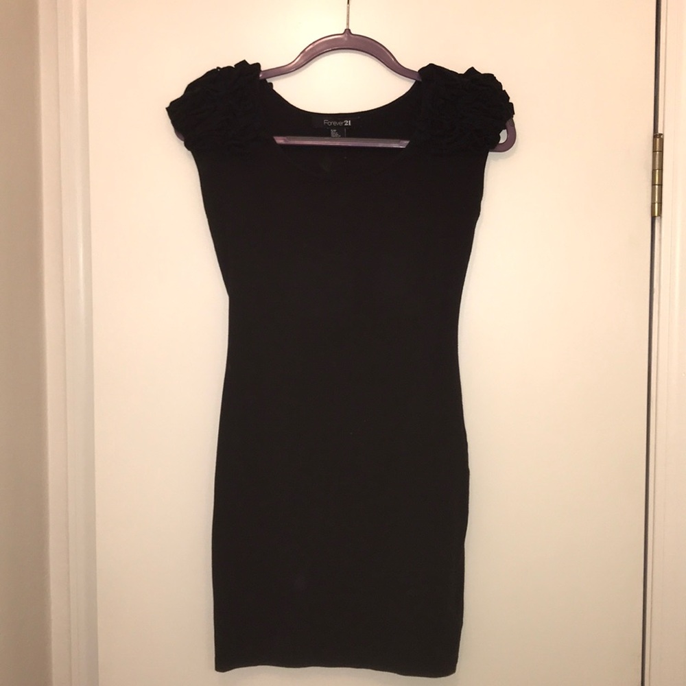 Black size small mini dress