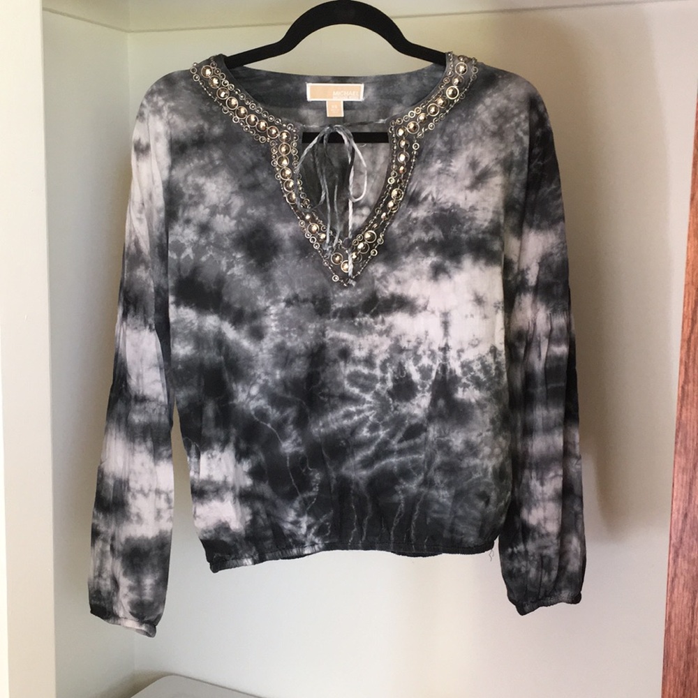 Beaded Micheal Kors Top