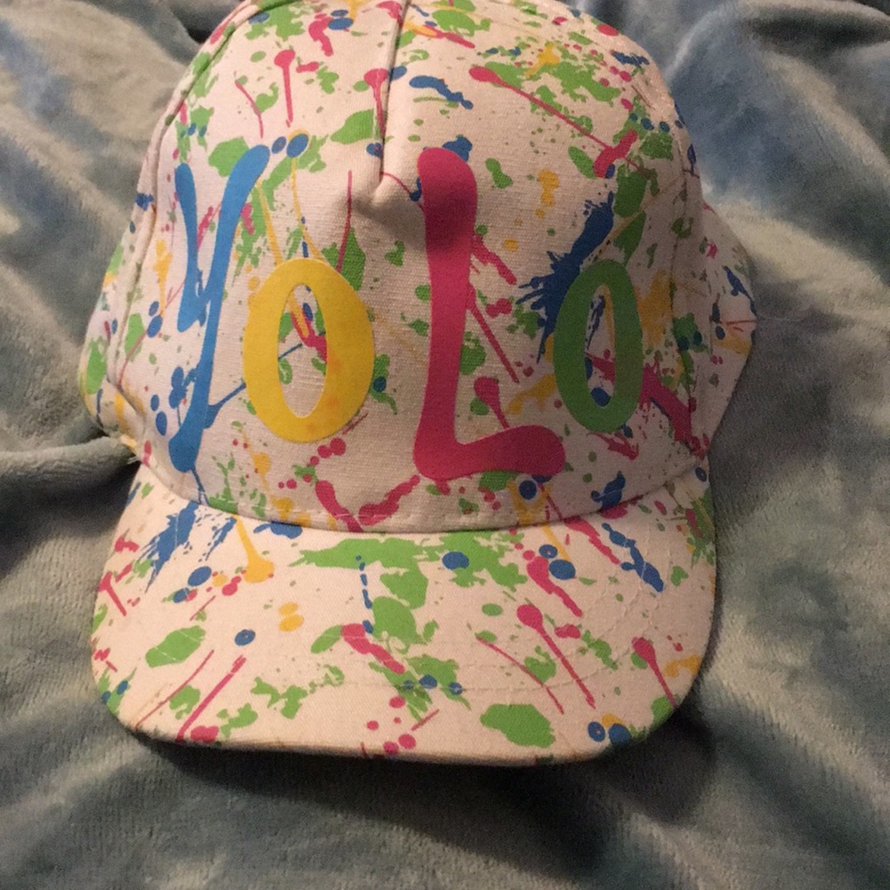 YOLO Hat.  Has never been worn