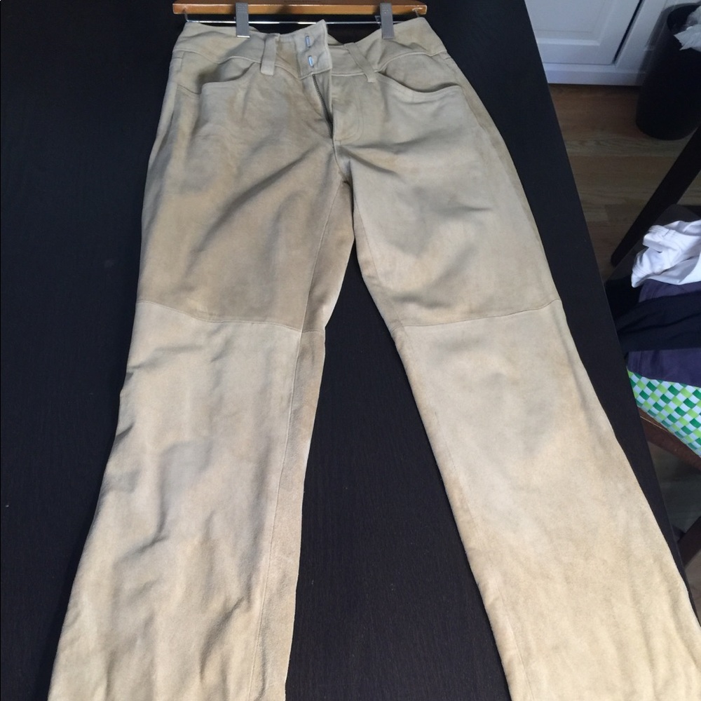 Banana Republic suede pants
