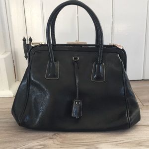 Prada Black Leather