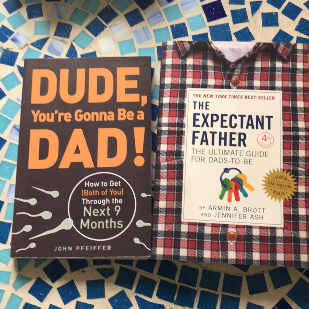 Two pregnancy guides for dads to be