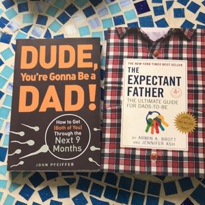 Two pregnancy guides for dads to be
