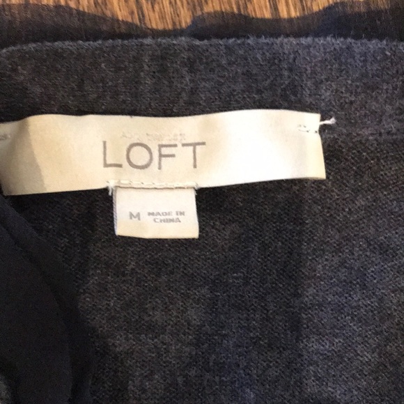 Loft Gray Cardigan - Picture 2 of 4