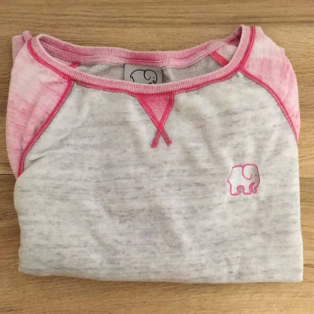 Ivory Ella baseball sweatshirt