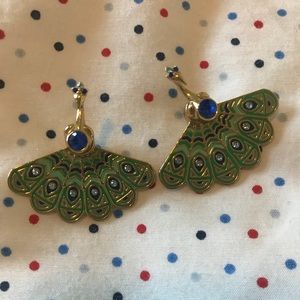 Kate Spade Peacock Earrings