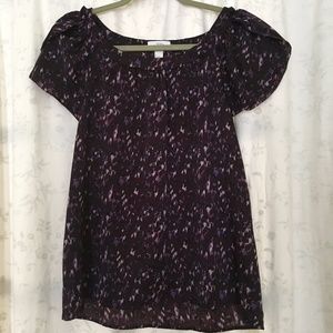 ⬇️  LOFT Cap Sleeve Blouse