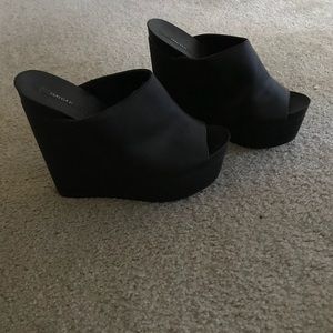Forever 21 platform wedges