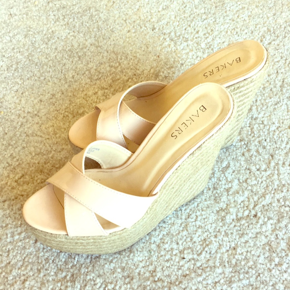 Bakers blush wedge sandal