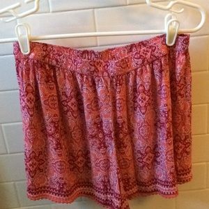 Pink summer short