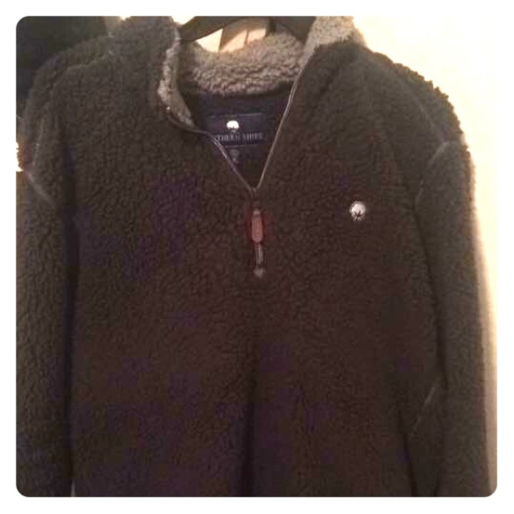 Southern Shirt Sherpa Pullover