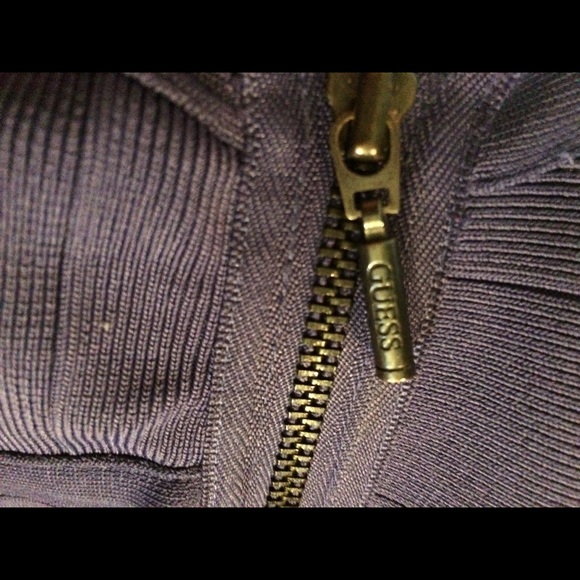 🎉 sale Guess blue stretch cocktail dress - Picture 8 of 8