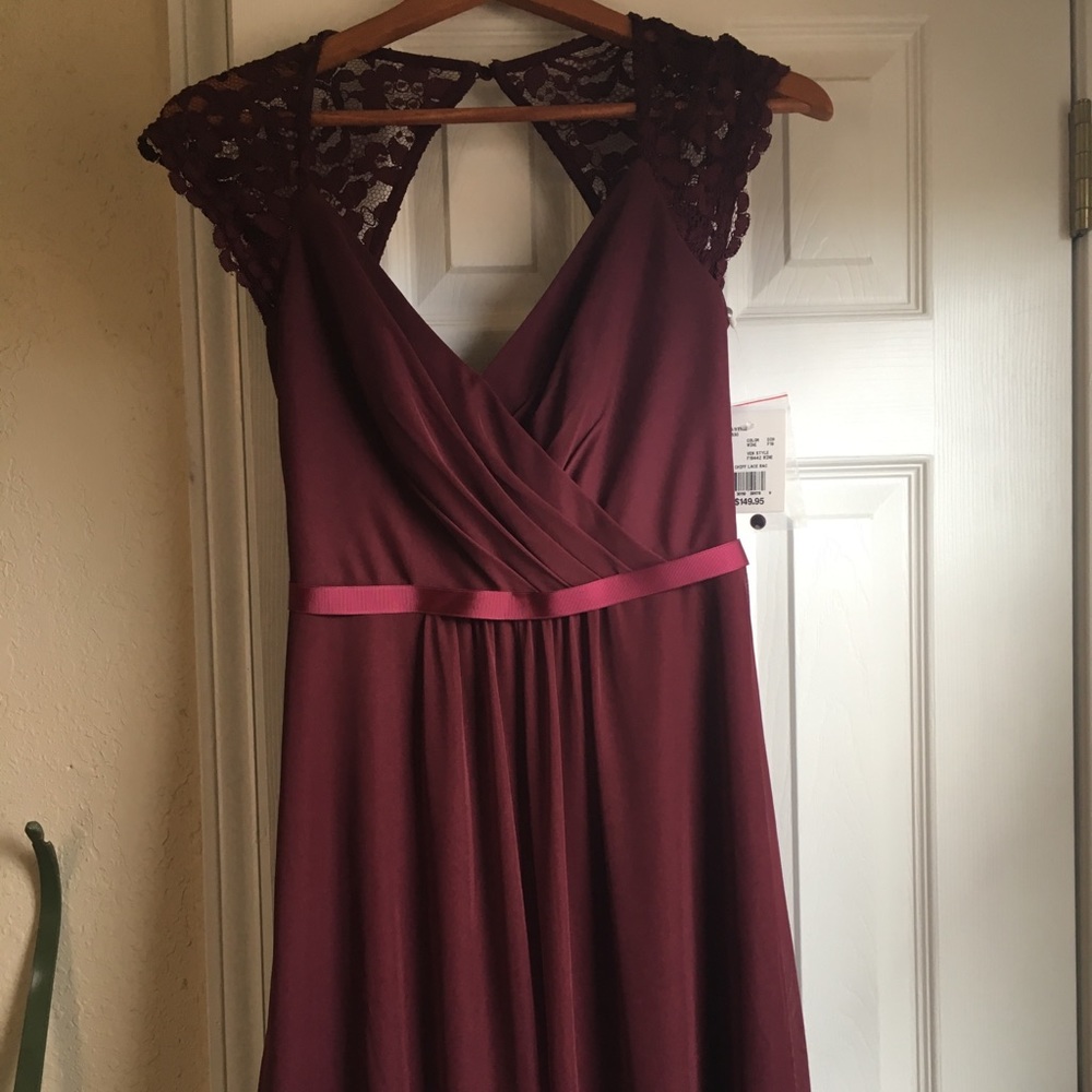 Size 2 David’s bridal bridesmaids dress