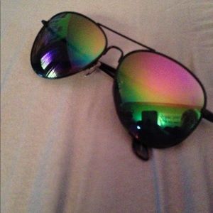 Women's Betsey Johnson Aviator Sunglasses