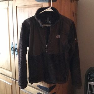 North Face Women’s Brown Denali Fur Jacket Size S