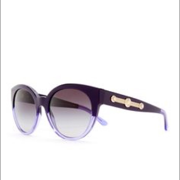 versace purple cat eye glasses