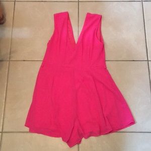 Pink romper
