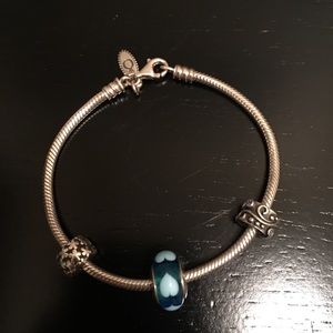 Pandora Charm Bracelet with Charms
