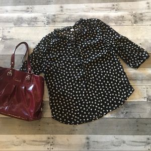 Old Navy Heart Blouse - Large