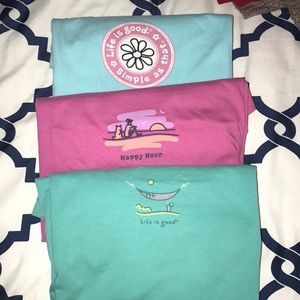 Bundle of Life is Good tshirts