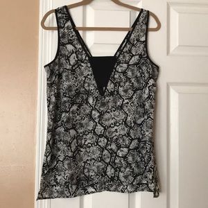Express Tops - Express Snakeskin Tank Express Tops - Express Snakeskin Tank