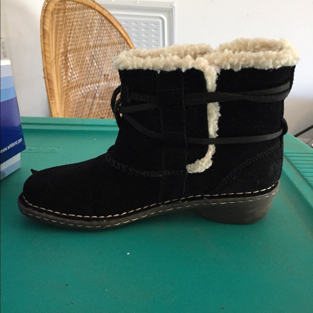 Black Suede Boots